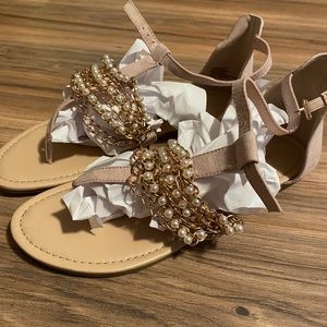ShoeDazzel beaded sandals